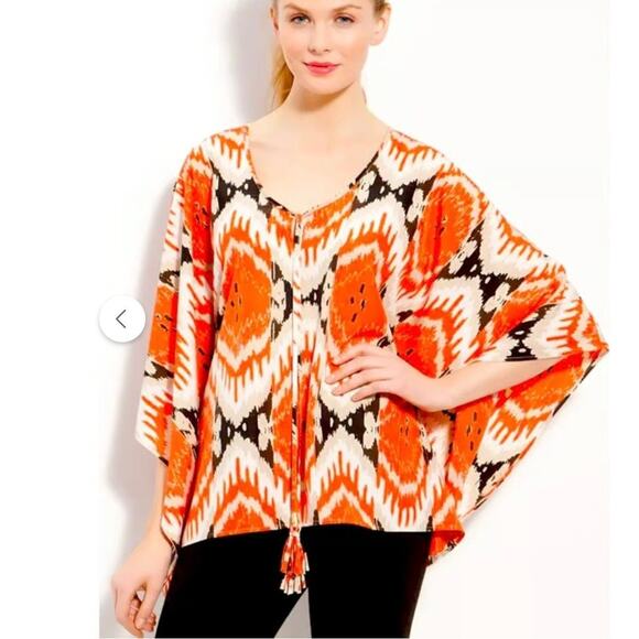 Vince Camuto Tops - Vince Camuto Safari Tribal Caftan  - XL NWOT